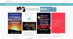 Desktop Screenshot of inspiredtoreality.com